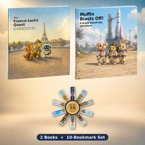 2-Book Collection + 10 Bookmarks